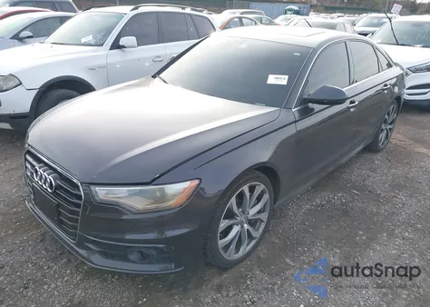 2013 Audi A6 3.0T Premium from USA, damaged, VIN WAUHGAFC4DN076624